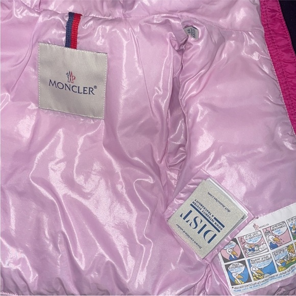 Moncler pink baby coat - Picture 4 of 6